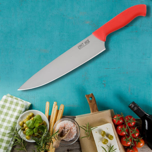 Kırmızı Şef Bıçağı 3 Numara