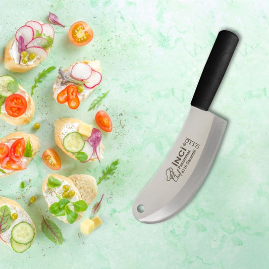 Salad Onion Knife Black.