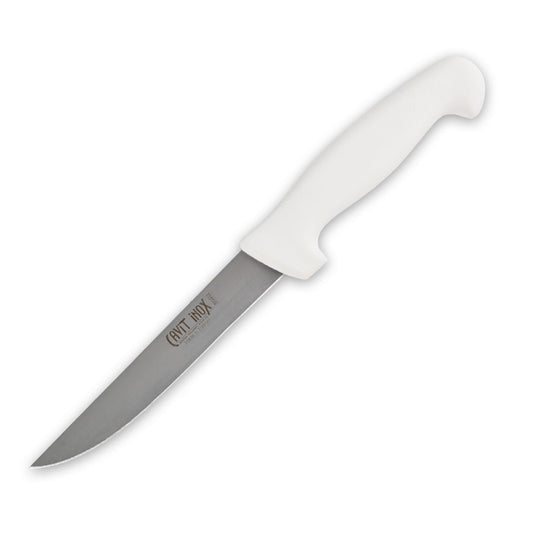 Professional Number 1 Steak Knife White Non-Slip Plastic