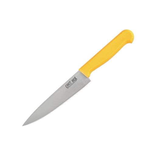 Professional Chef Knife Number 2 Non-Slip Plastic Yellow