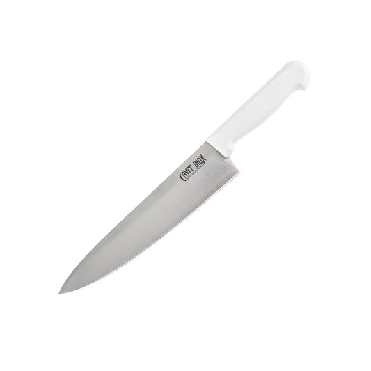 Professional Chef Knife Number 4 Non-Slip Plastic White