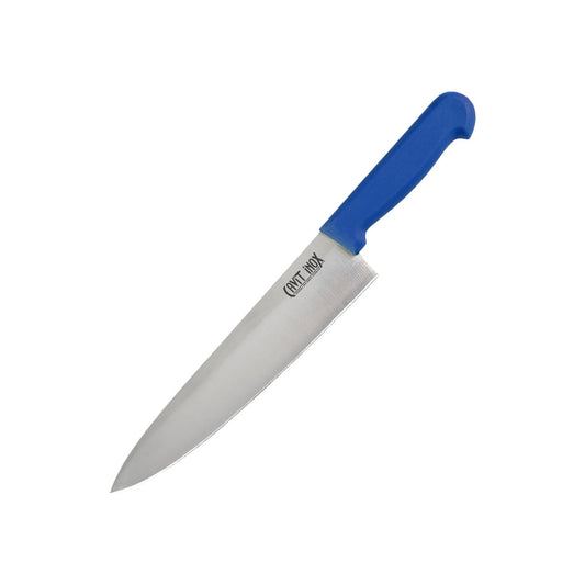 Profesyonel Şef Bıçağı 4 Numara Kaymaz Plastik Mavi