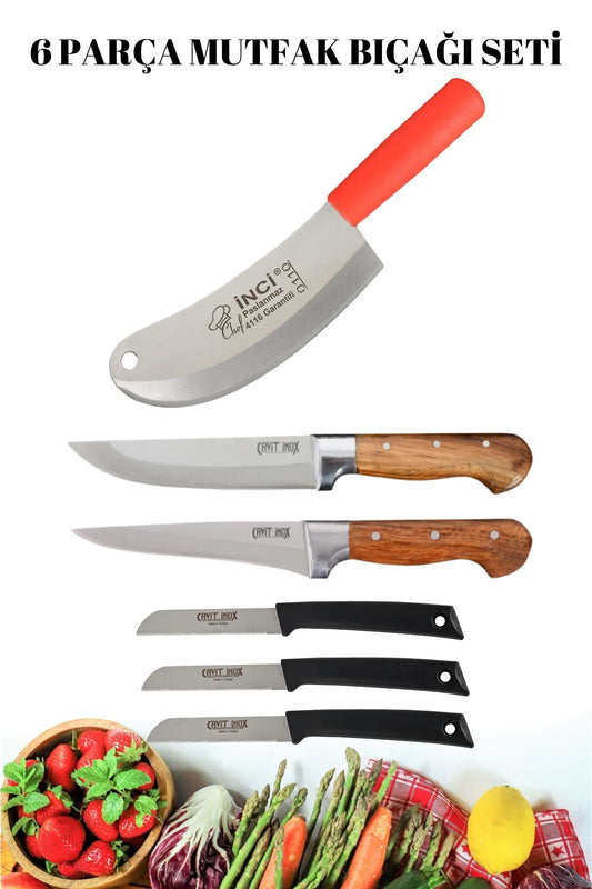 KITCHEN KNIFE CUTTER KNIFE SET 