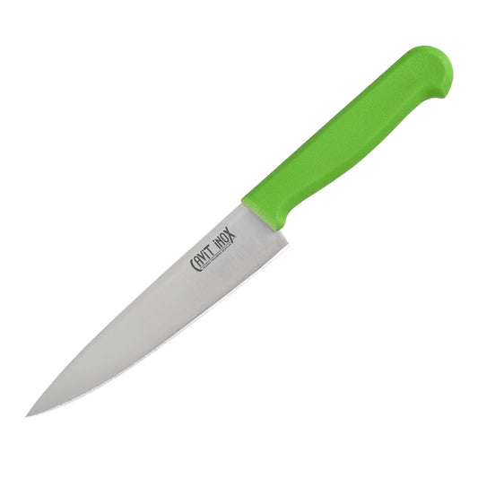 Profesyonel Şef Bıçağı 2 Numara Kaymaz Plastik Yeşil